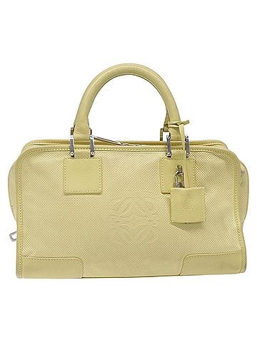 Loewe Amazona Beige Leather Handbag (view 1)