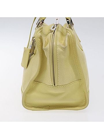 Loewe Amazona Beige Leather Handbag (view 2)