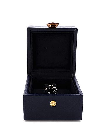 Louis Vuitton Idylle Blossom Ring Set 18K Tricolor Gold with Diamonds (view 2)