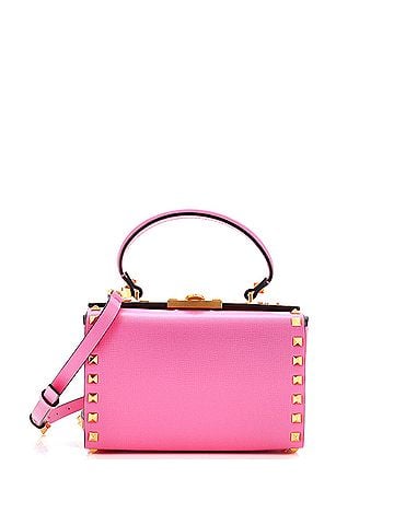 Valentino Garavani Rockstud Alcove Box Bag Leather (view 1)