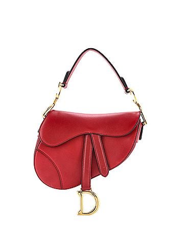 Christian Dior Saddle Handbag Leather Mini (view 1)