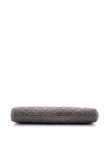 Chanel CC Frame Clutch Quilted Caviar Large (view 2)