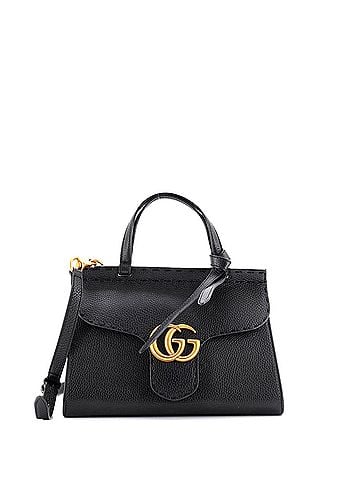 Gucci GG Marmont Top Handle Bag Leather Mini (view 1)