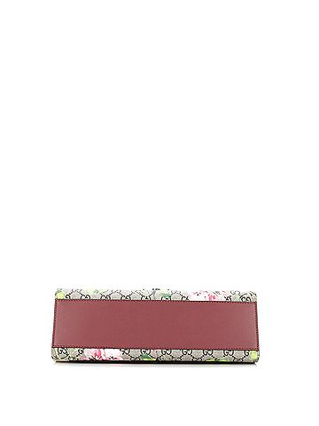 Gucci Padlock Shoulder Bag Blooms Print GG Coated Canvas Medium (view 2)