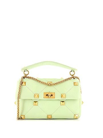 Valentino Garavani Roman Stud Flap Bag Quilted Leather Large (view 1)