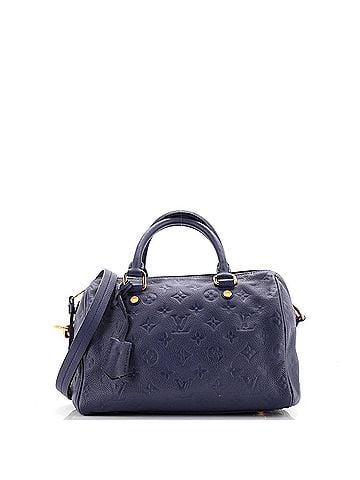 Louis Vuitton Speedy Bandouliere Bag Monogram Empreinte Leather 25 (view 1)