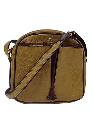 Cartier Must De  Beige Leather Shoulder Bag (view 1)