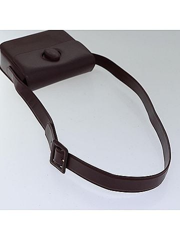 Cartier Must De  Burgundy Leather Shoulder Bag (view 2)
