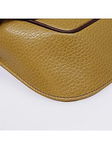 Cartier Must De  Beige Leather Clutch Bag (view 2)