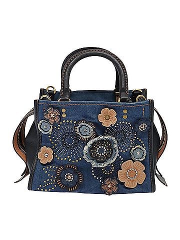 Coach Rogue 25 Blue Denim - Jeans Handbag (view 1)
