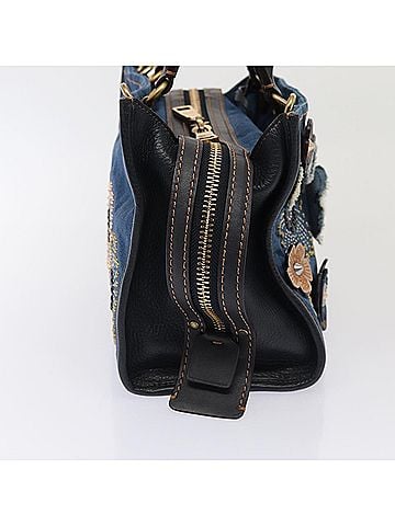Coach Rogue 25 Blue Denim - Jeans Handbag (view 2)