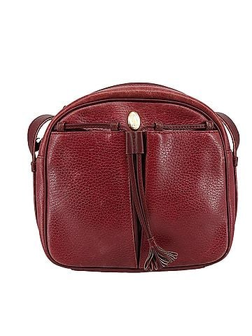 Cartier Must Line Burgundy Leather Shoulder Bag (view 1)