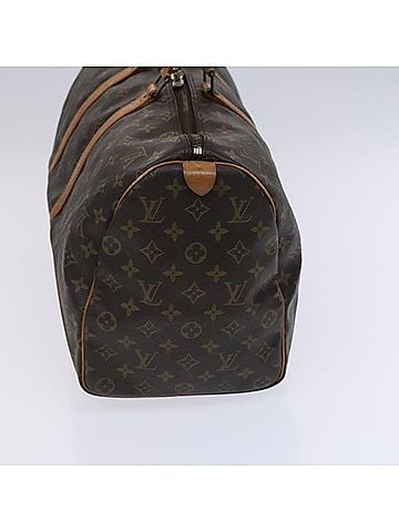 Louis Vuitton Keepall 45 Brown Canvas Travel Bag (view 2)