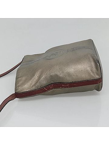 Loewe Silver Leather Shoulder Bag (view 2)