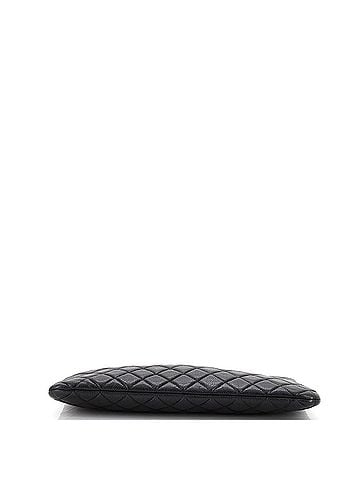 Chanel O Case Clutch Quilted Caviar Large (view 2)