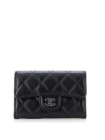Chanel Classic Flap Card Case Quilted Lambskin (view 1)