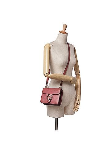 Gucci Small Leather 1973 Crossbody Bag (view 2)