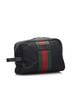 Gucci 100% Canvas Black Techno Web Canvas Clutch One size - photo 4