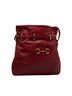 Gucci 100% Leather Red Horsebit 1955 Drawstring Crossbody Bag One size - photo 4