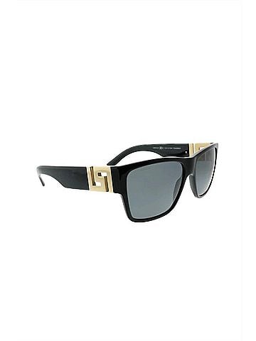 Versace Square Plastic Sunglasses With Grey Polarized Lens (view 1)