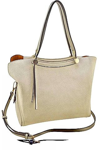 Sondra Roberts Pebbled Vegan Satchel (view 1)