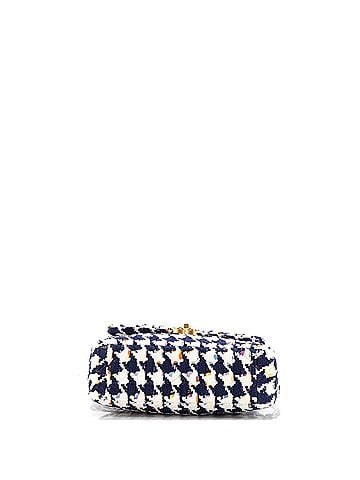 Chanel 19 Flap Bag Quilted Houndstooth Tweed and Ribbon Medium (view 2)