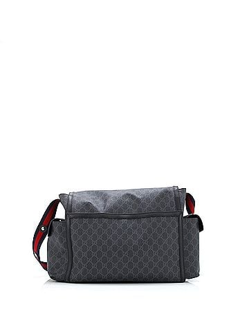 Gucci Web Strap Diaper Bag GG Coated Canvas Small (view 2)
