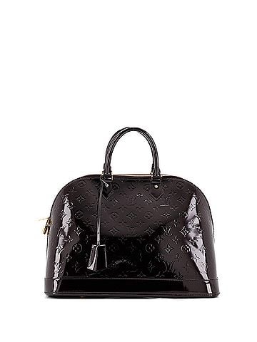 Louis Vuitton Alma Handbag Monogram Vernis GM (view 1)