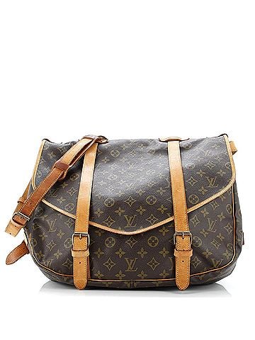 Louis Vuitton Saumur Handbag Monogram Canvas 43 (view 1)