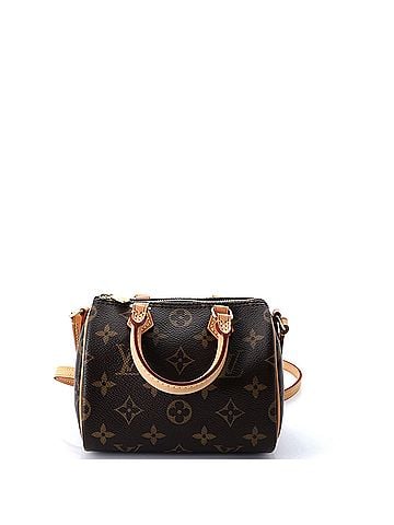 Louis Vuitton Speedy Bandouliere Bag Monogram Canvas Nano (view 1)