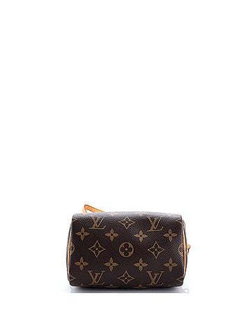 Louis Vuitton Speedy Bandouliere Bag Monogram Canvas Nano (view 2)