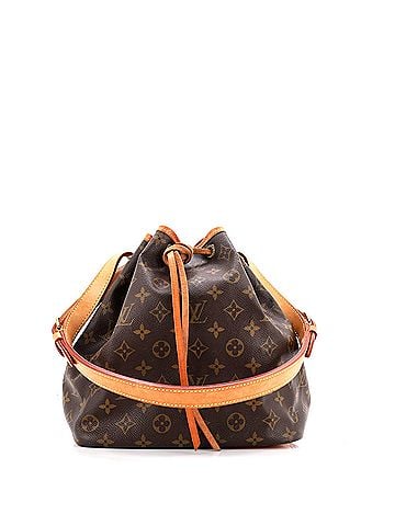 Louis Vuitton Petit Noe Handbag Monogram Canvas (view 1)