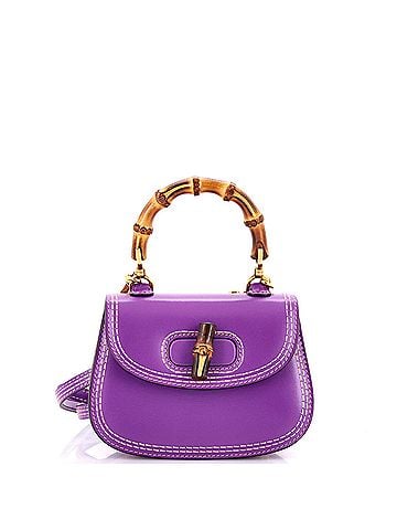 Gucci Bamboo 1947 Top Handle Bag Leather Mini (view 1)