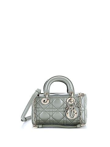 Christian Dior Lady D-Joy Bag Cannage Quilt Lambskin Micro (view 1)