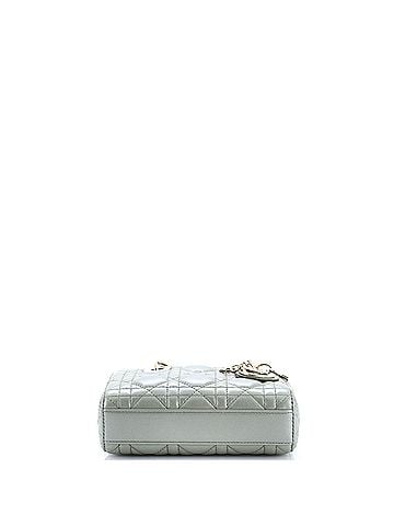 Christian Dior Lady D-Joy Bag Cannage Quilt Lambskin Micro (view 2)