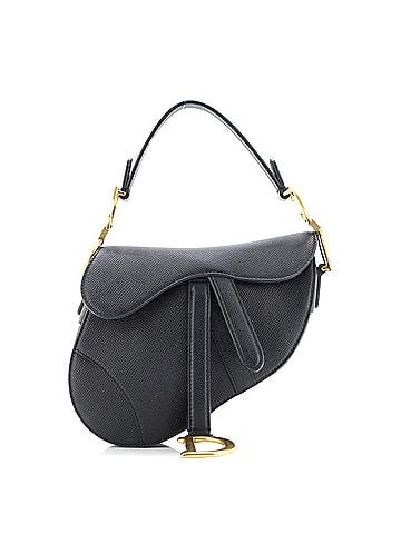 Christian Dior Saddle Handbag Leather Mini (view 1)