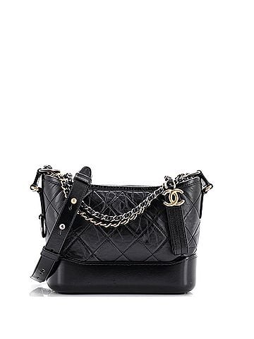 Chanel Gabrielle Hobo Quilted Aged Calfskin Small (view 1)