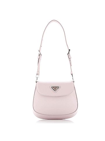 Prada Cleo Flap Shoulder Bag Spazzolato Leather Mini (view 1)
