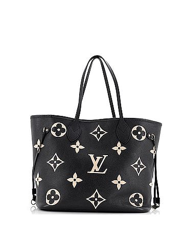 Louis Vuitton Neverfull NM Tote Bicolor Monogram Empreinte Giant MM (view 1)