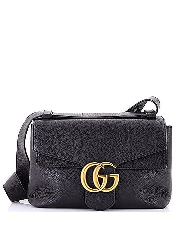 Gucci GG Marmont Shoulder Bag Leather Small (view 1)