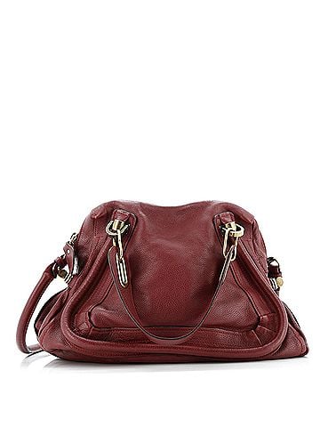 Chloé Paraty Top Handle Bag Leather Medium (view 1)