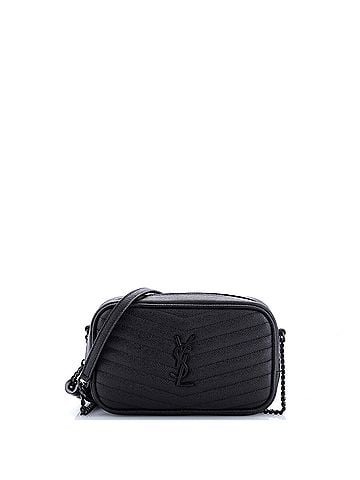 Saint Laurent Lou Camera Bag Matelasse Chevron Leather Mini (view 1)