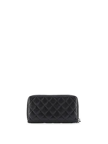 Chanel Zip Around Organizer Wallet Quilted Caviar Large (view 2)