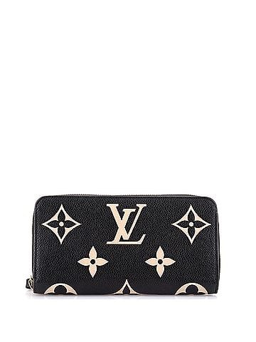 Louis Vuitton Zippy Wallet Bicolor Monogram Empreinte Giant (view 1)