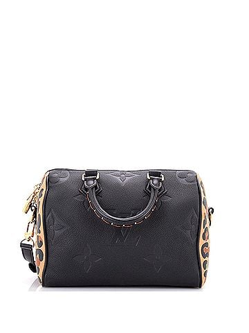 Louis Vuitton Speedy Bandouliere Bag Wild at Heart Monogram Empreinte Giant 25 (view 1)