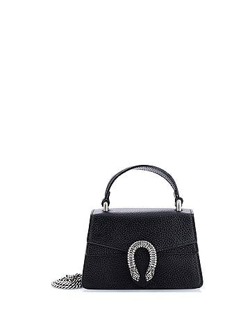 Gucci Dionysus Top Handle Bag Leather with Crystals Mini (view 1)