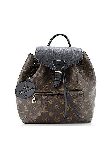 Louis Vuitton Montsouris NM Backpack Monogram Canvas with Leather PM (view 1)