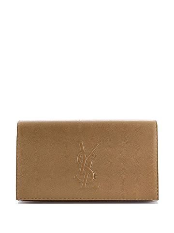 Saint Laurent Belle de Jour Clutch Leather Large (view 1)