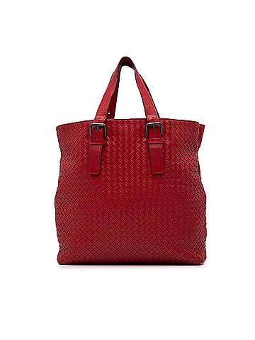 Bottega Veneta Nappa Intrecciato Belt Strap Tote (view 1)