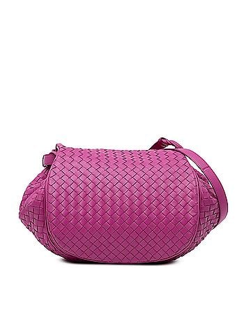 Bottega Veneta Nappa Intrecciato Flap Crossbody (view 1)